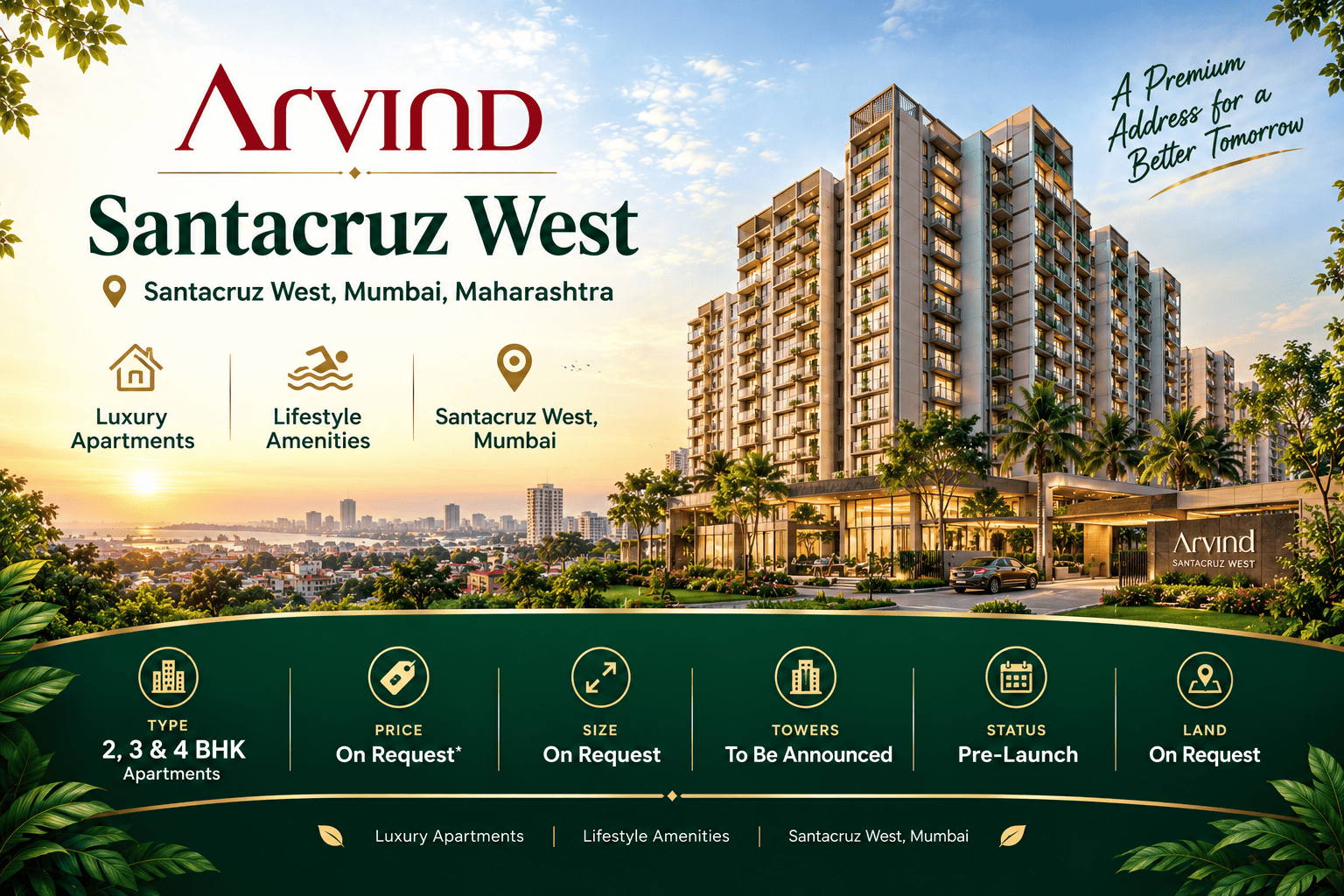 Arvind Santacruz West Luxury Apartments